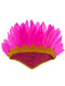 BookMyCostume Carnival Feather Headpiece – Pink Feather and Sequin Crown, Costume Accessory for Kids and Adults, Party, Festival, Dance Accessory